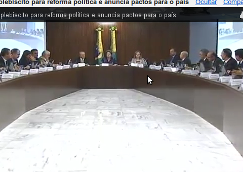 Veja em vídeo o que propôs Dilma para acalmar o clamor das ruas